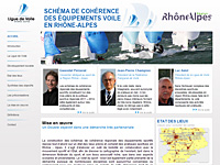 internet web agence - Ligue Rhone-Alpes de voile